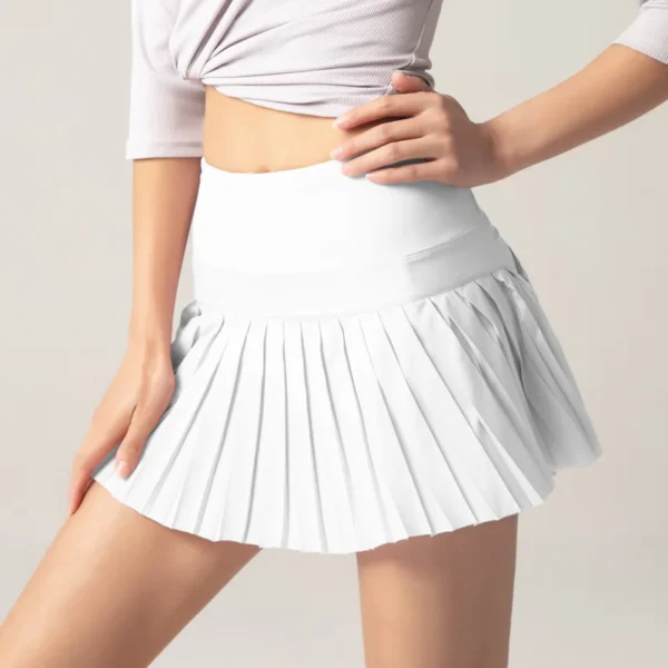 Somatic YOGA Wear women's Golf Pleated Skirt Gym Fitness Yoga Sport Tennis Female Outdoor Jogging Summer Mini Skirt Golf Women Clothing - Image 6