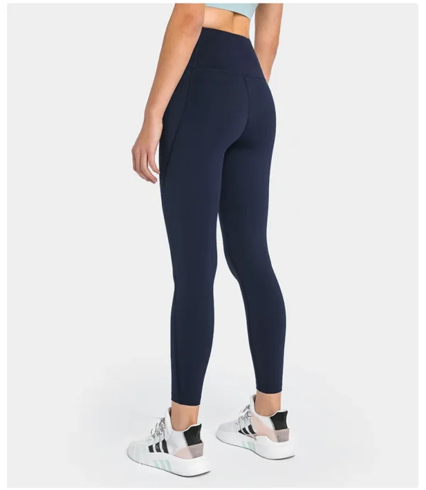 Somatic YOGA Wear women's Pants Gym Leggings Sportswear Yoga Wear Sport Fitness High Waist Outdoor Jogging Workout Pocket Womans Clothing - Image 2