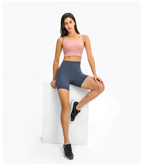 Somatic YOGA Wear womens Clothing Yoga Cycling Shorts Tracksuit Gym High Waist Leggings Outdoor Jogging Fitness Sportswear Women'S Shorts - Image 6