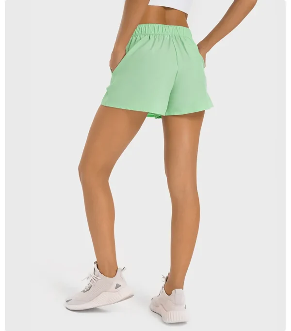 Somatic YOGA Wear Gym Leggings Shorts Tennis Skirt Yoga Sport Fitness Women Clothing Cycling Shorts Multiple Pockets Pleated Skirt with Logo - Image 3