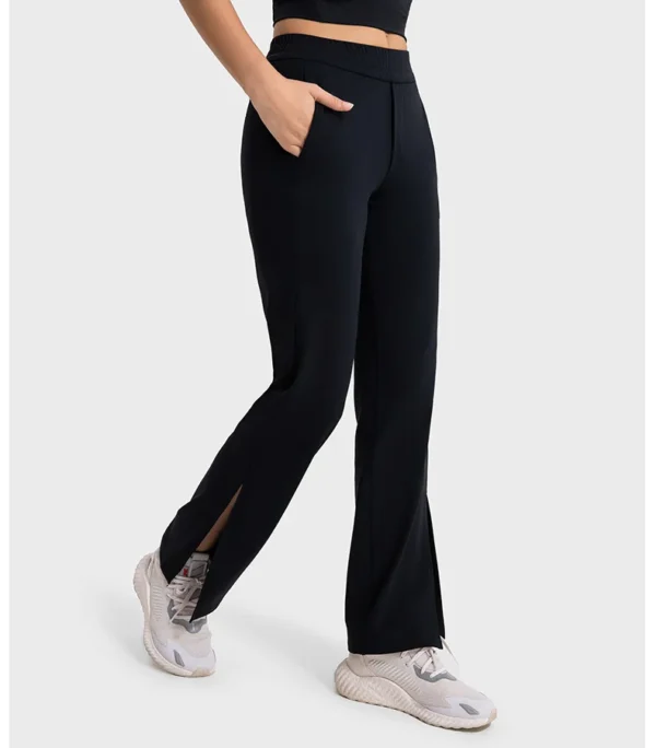 Somatic YOGA Wear women's Pants Gym Yoga Wear Fitness Leggings High Waist Sport Tights Outdoor Jogging Workout Leisure Loose Flared Sportswear - Image 4