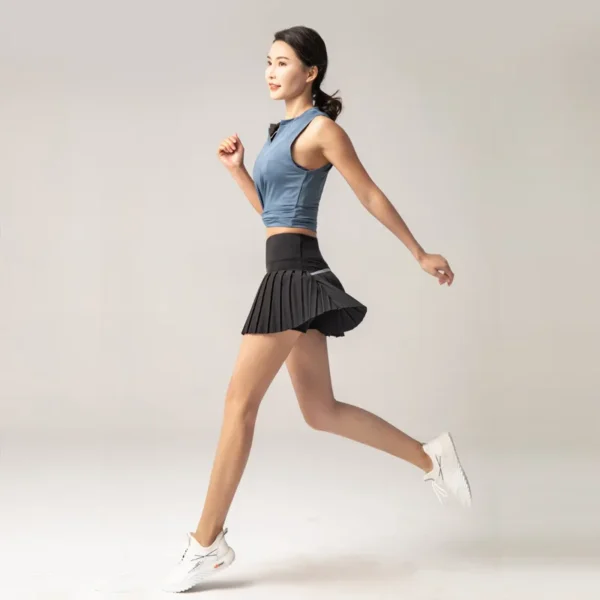 Somatic YOGA Wear women's Golf Pleated Skirt Gym Fitness Yoga Sport Tennis Female Outdoor Jogging Summer Mini Skirt Golf Women Clothing - Image 3