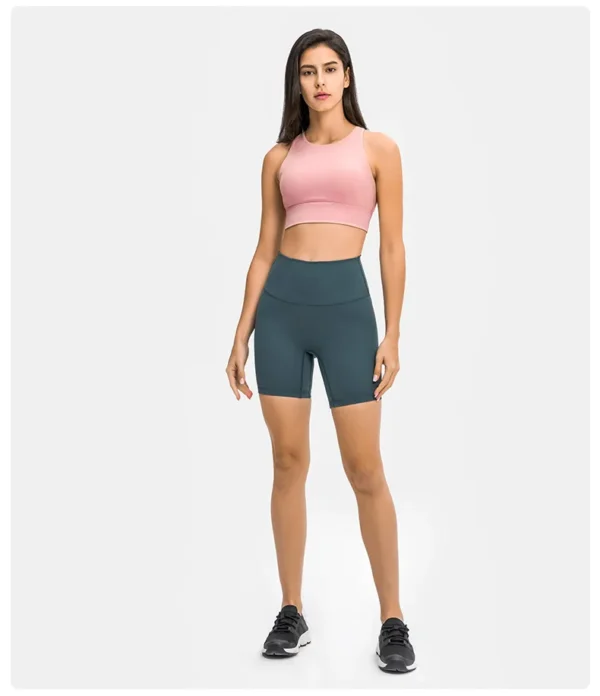 Somatic YOGA Wear womens Clothing Yoga Cycling Shorts Tracksuit Gym High Waist Leggings Outdoor Jogging Fitness Sportswear Women'S Shorts - Image 3