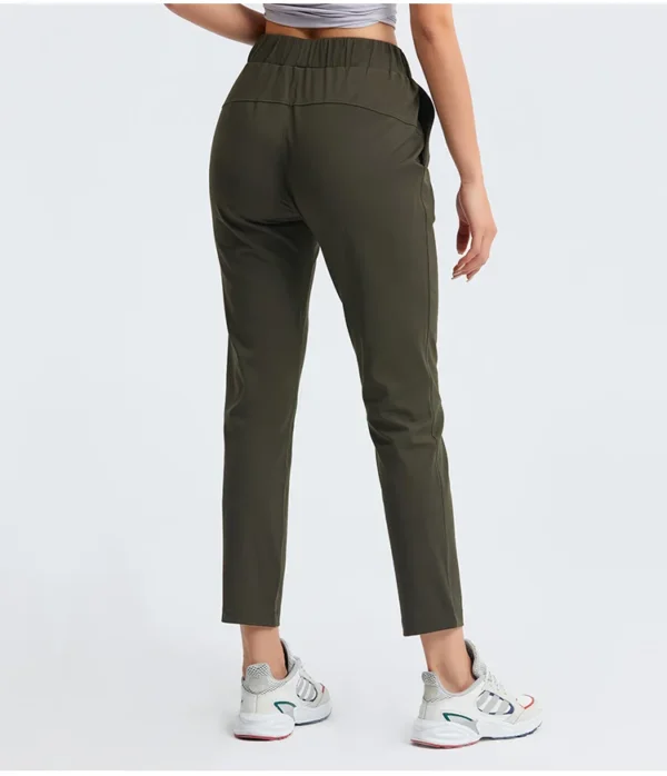 Somatic YOGA Wear Top Women Leggings Gym Women's Pants Yoga Sport Tights High Waist Loose Straight Tube Leisure Elasticity Women's Tracksuit - Image 4