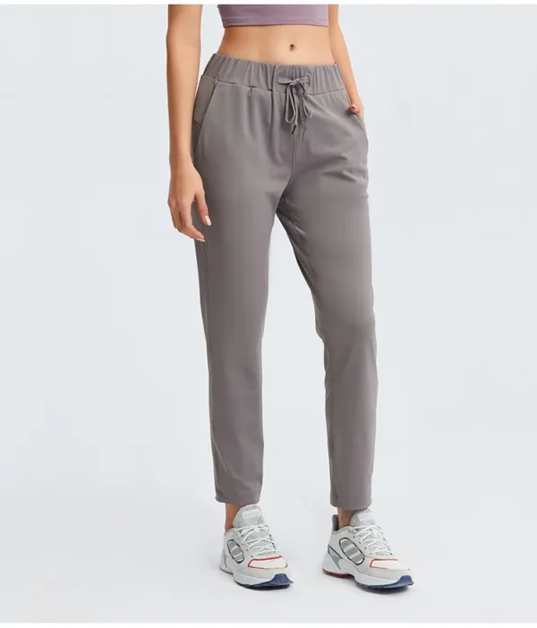 Somatic YOGA Wear Top Women Leggings Gym Women's Pants Yoga Sport Tights High Waist Loose Straight Tube Leisure Elasticity Women's Tracksuit